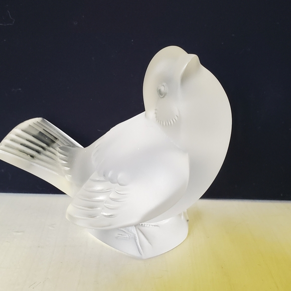 Lalique Accents Lalique Crystal Bird Figurine French Poshmark